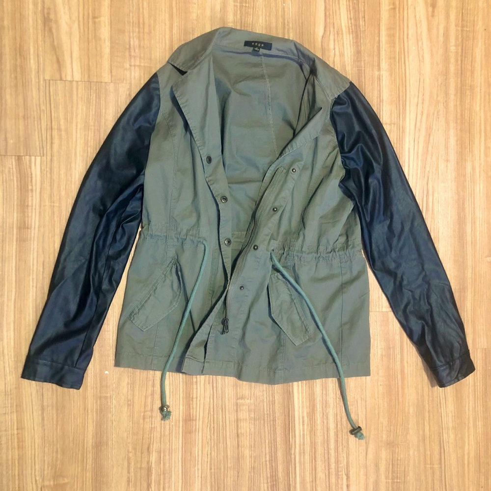 Cargo-Leather Jacket